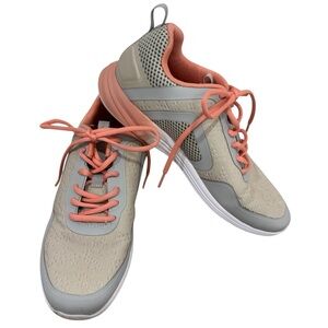 Vionic Agile Jojo Ombré Sneaker Tennis Shoes Grey Pink Walking Running Active